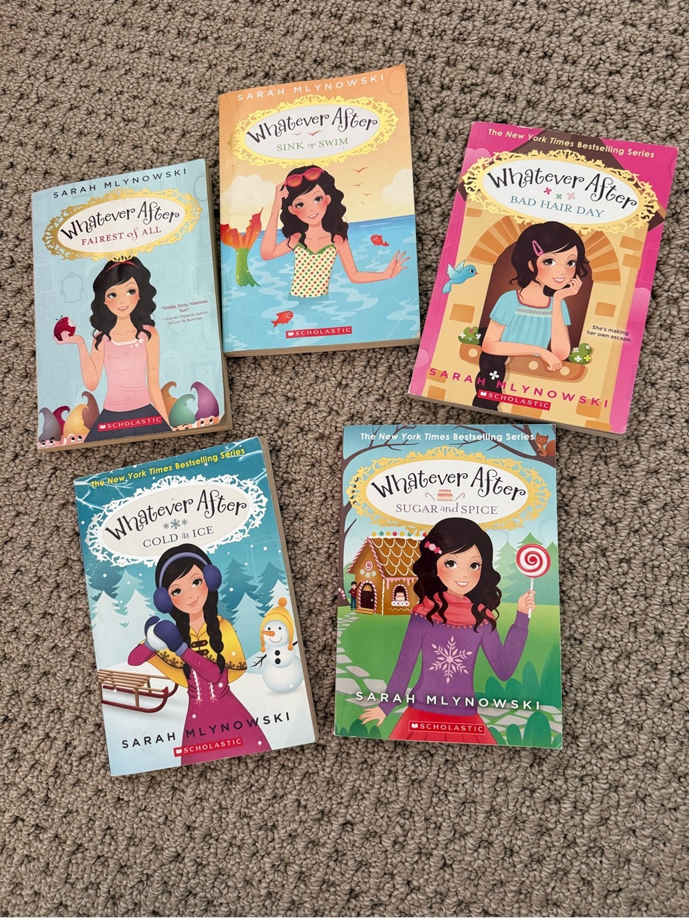 Whatever After Book Series by Sarah Mlynowski - 5 Books